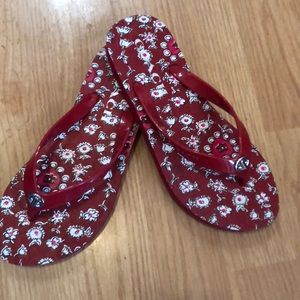 Coach flip flops